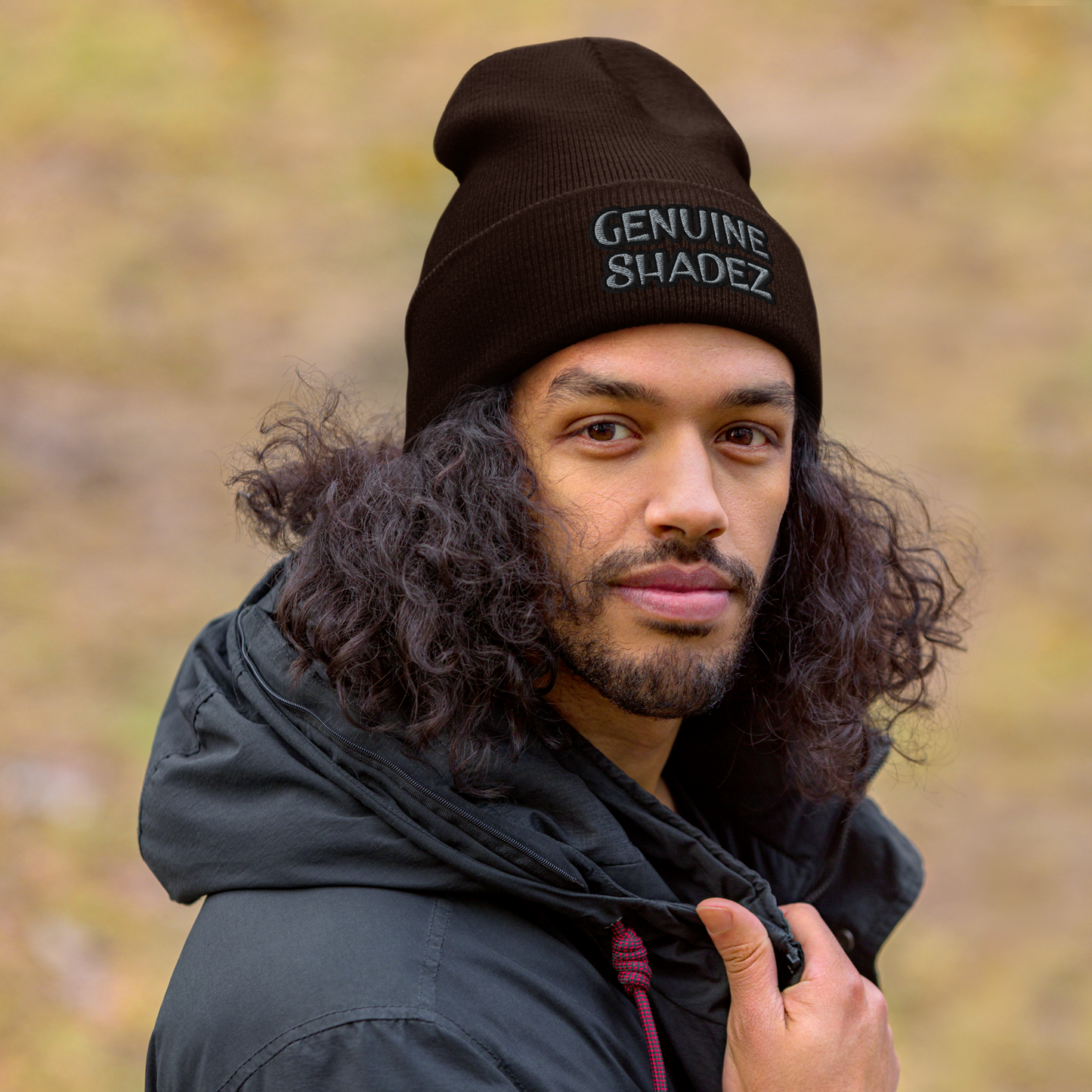 Genuine Shadez, grey - Cuffed Beanie