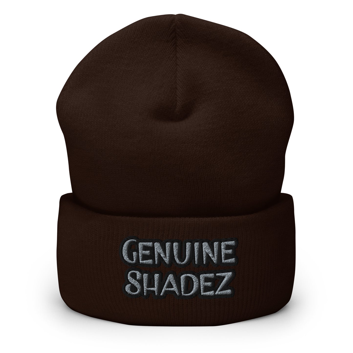 Genuine Shadez, grey - Cuffed Beanie