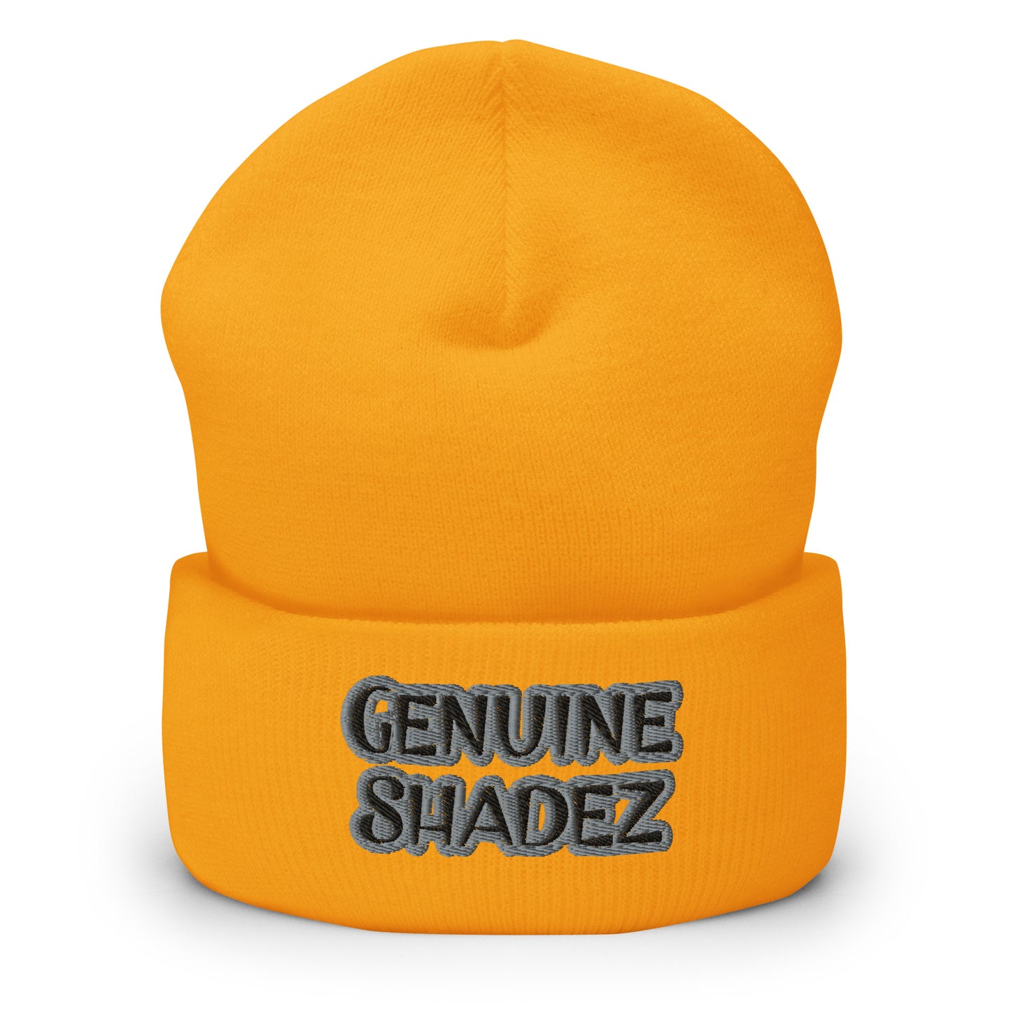 Genuine Shadez, black - Cuffed Beanie