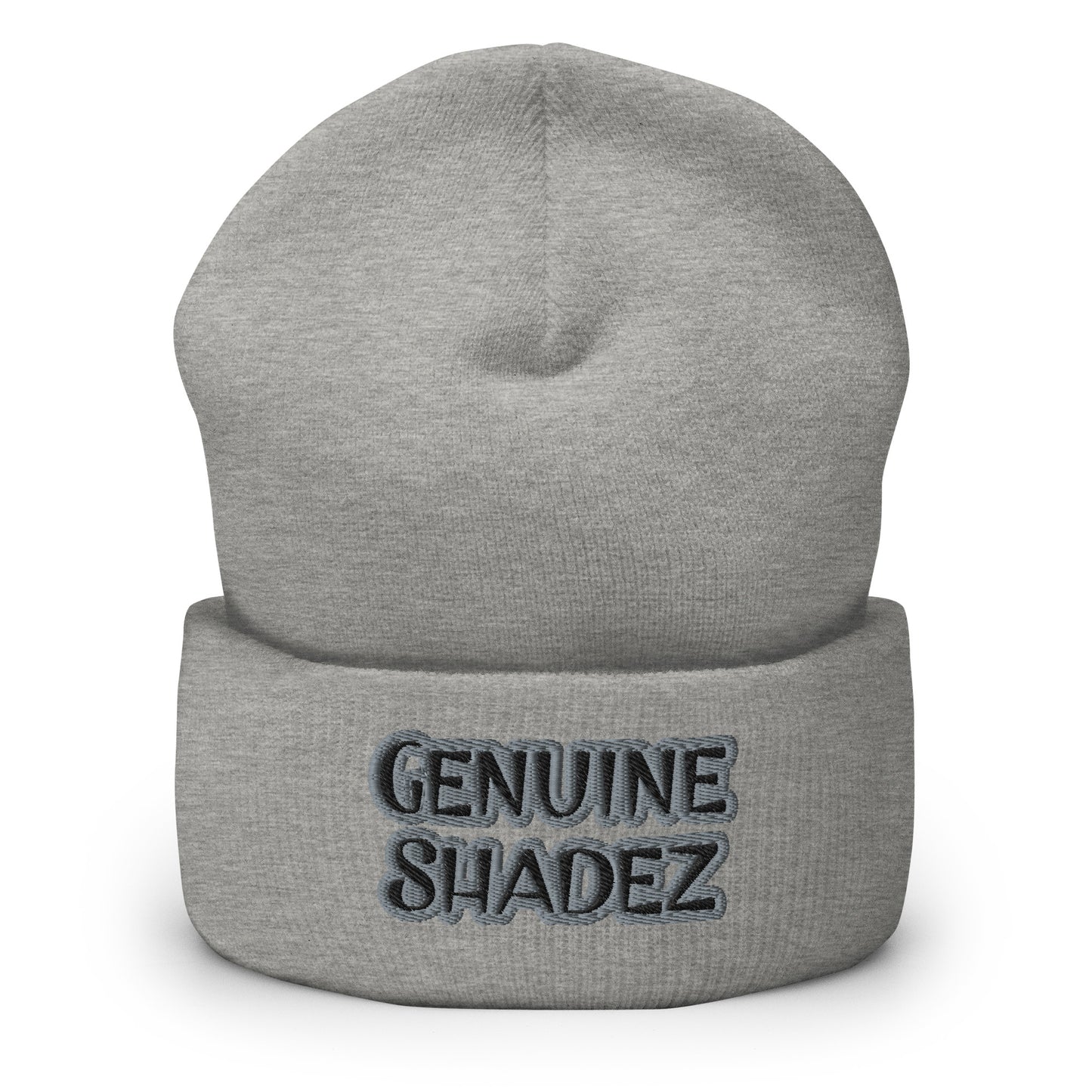 Genuine Shadez, black - Cuffed Beanie