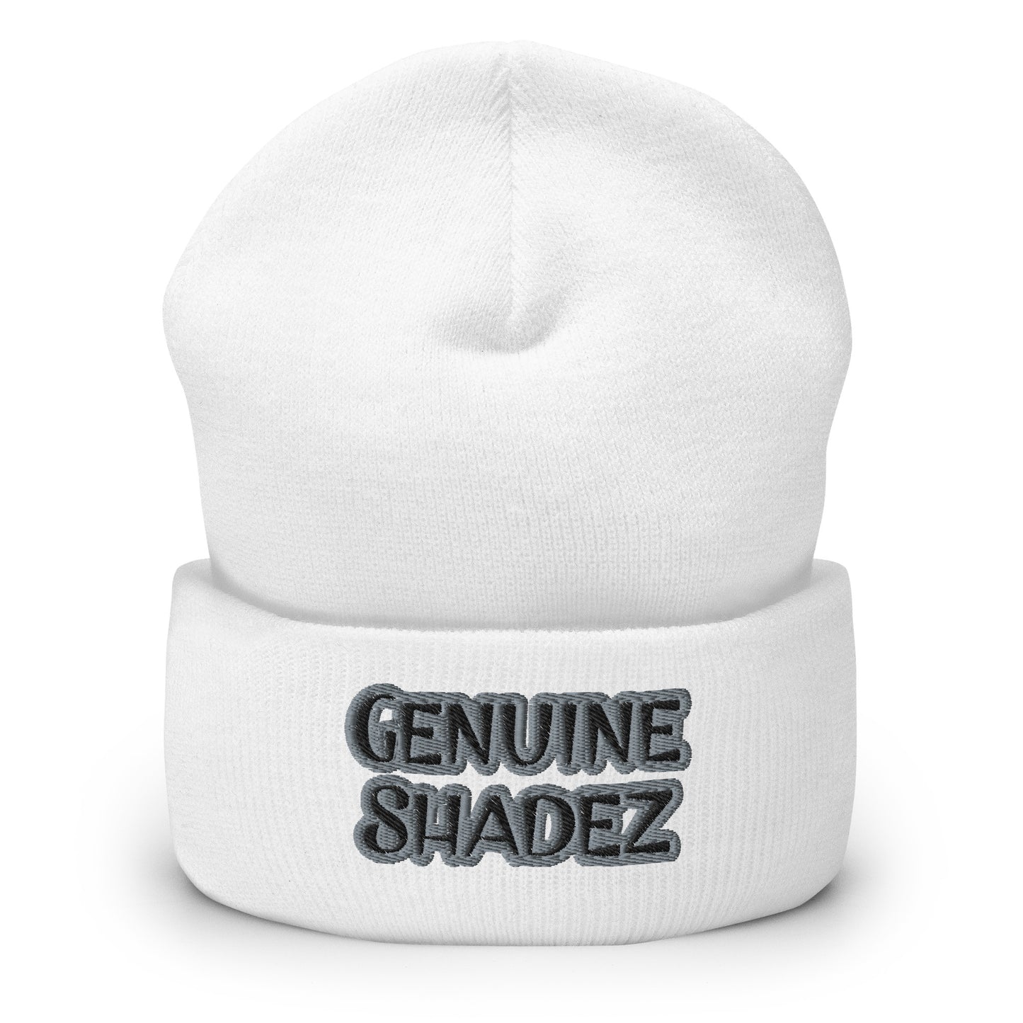 Genuine Shadez, black - Cuffed Beanie