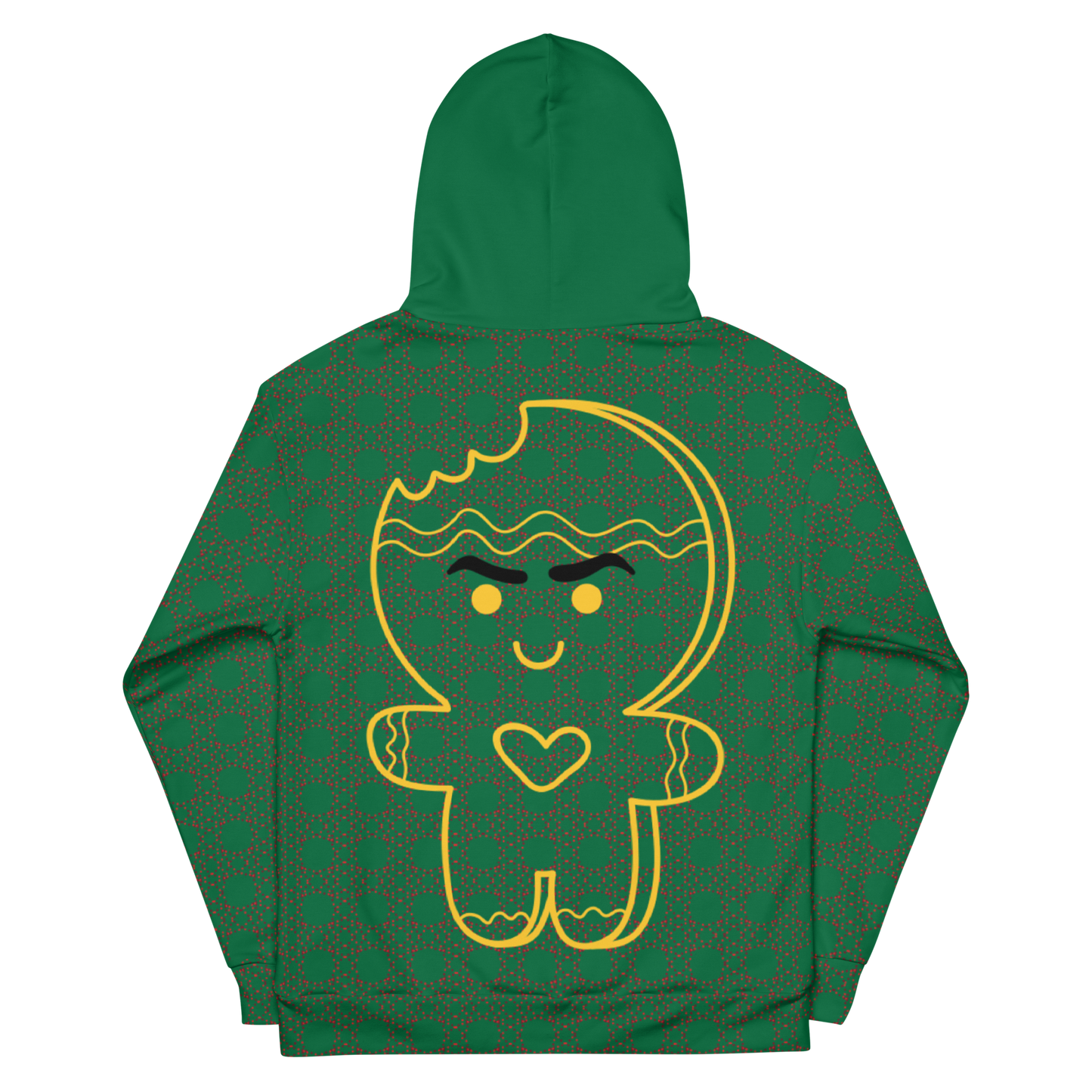 Merry Grinchmas - Unisex Allover-Hoodie, jewel-green