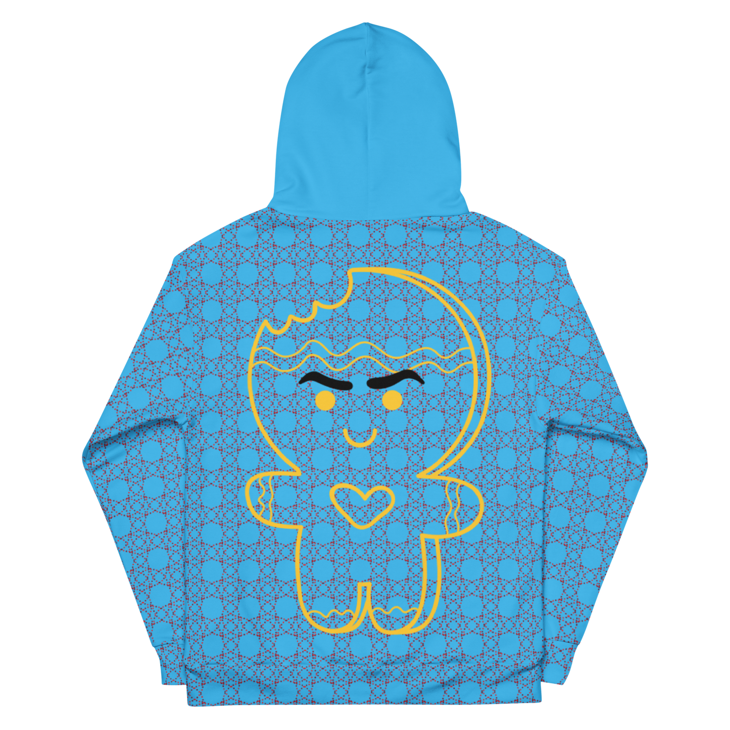 Merry Grinchmas - Unisex Allover-Hoodie, deep sky blue