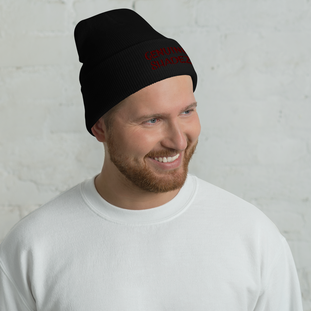 Genuine Shadez - Cuffed Beanie, black