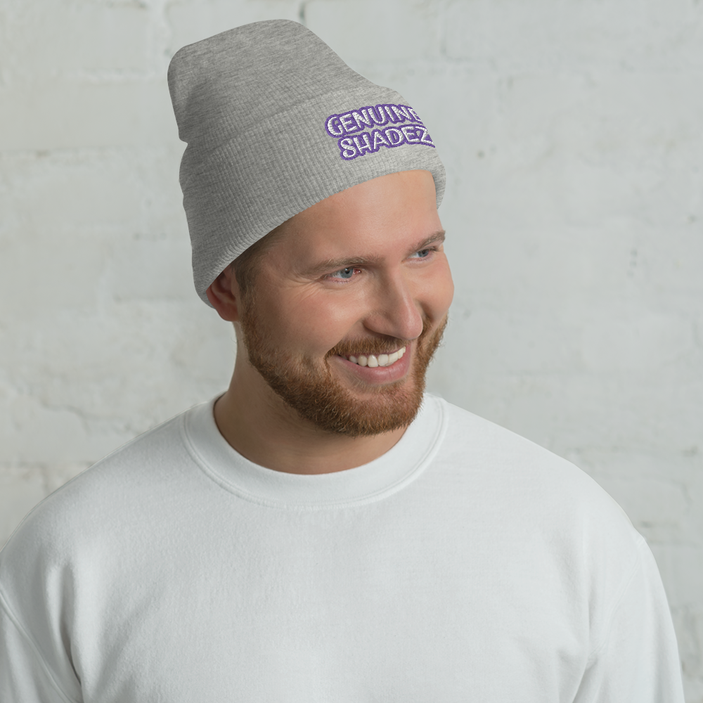 Genuine Shadez - Cuffed Beanie, grey