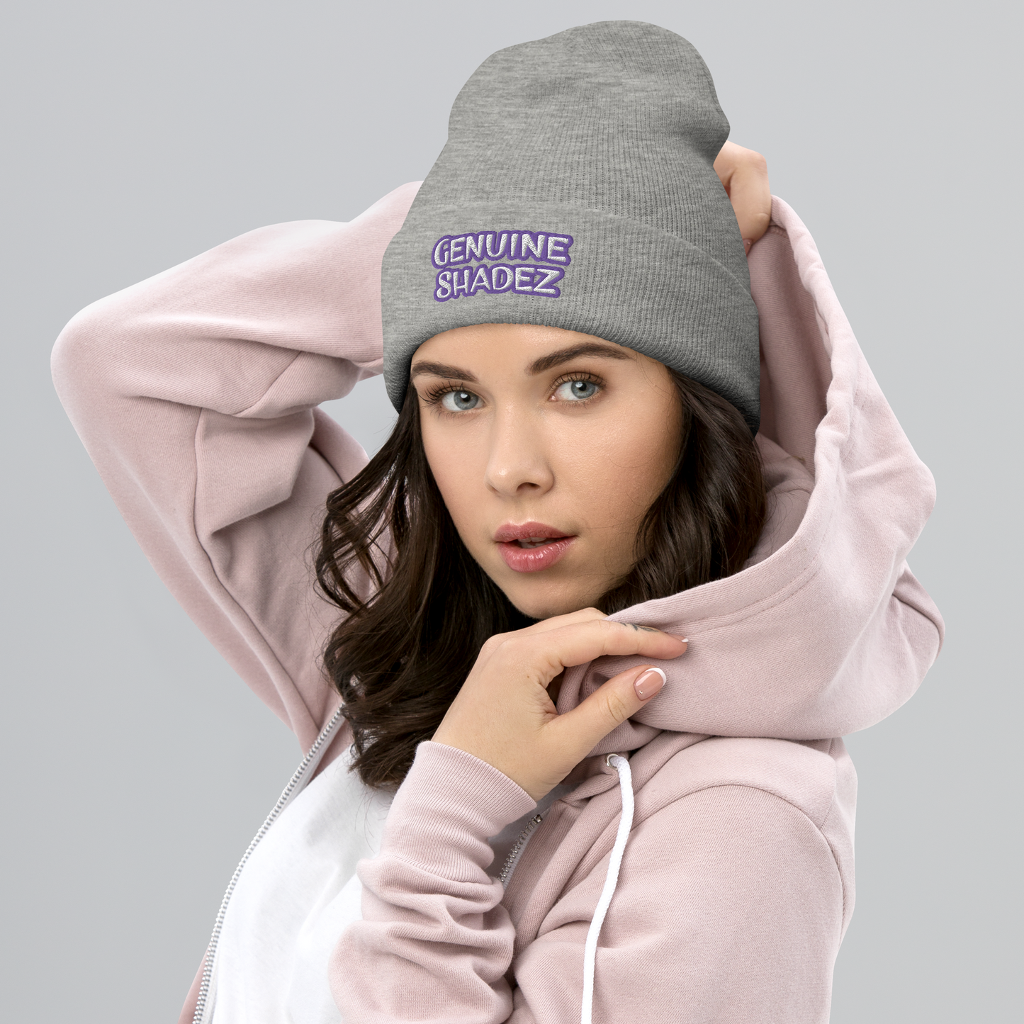 Genuine Shadez - Cuffed Beanie, grey