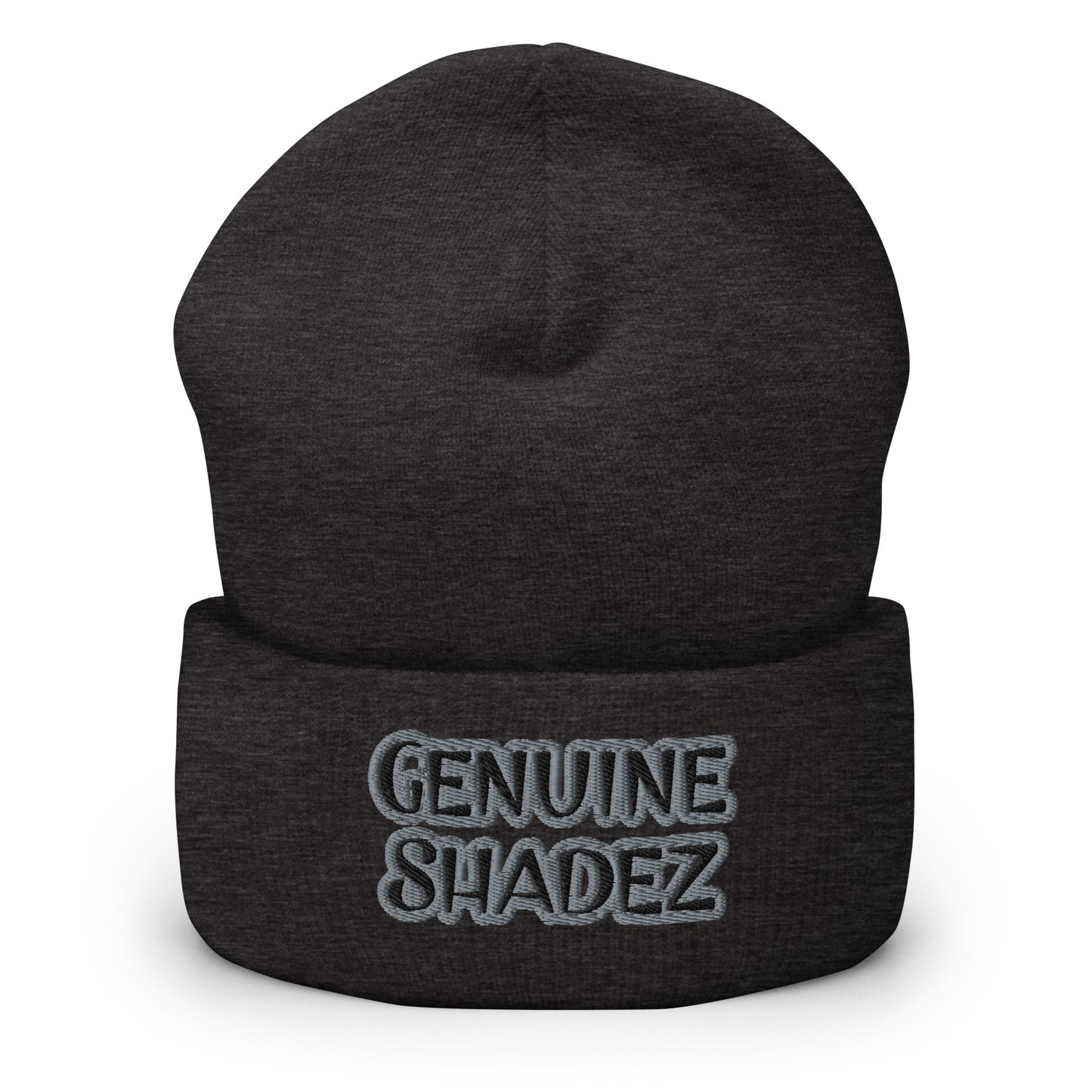 Genuine Shadez, black - Cuffed Beanie
