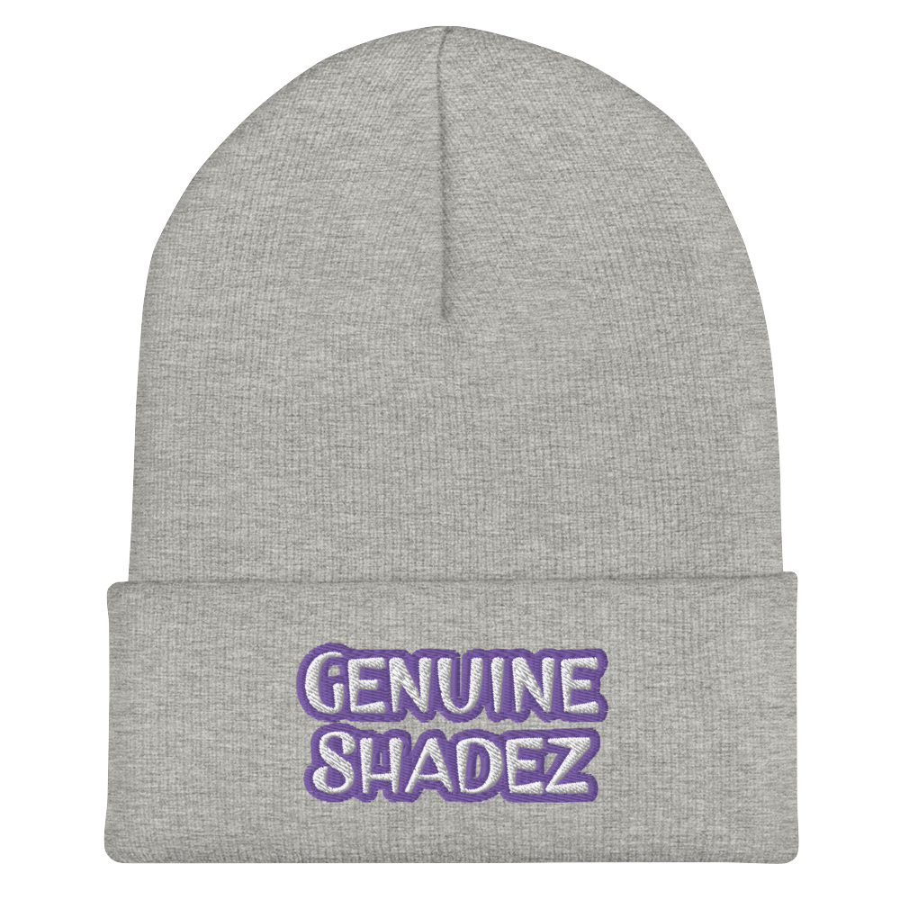 Genuine Shadez - Cuffed Beanie, grey