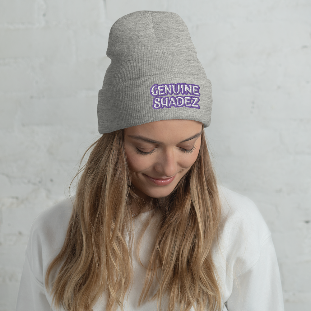 Genuine Shadez - Cuffed Beanie, grey