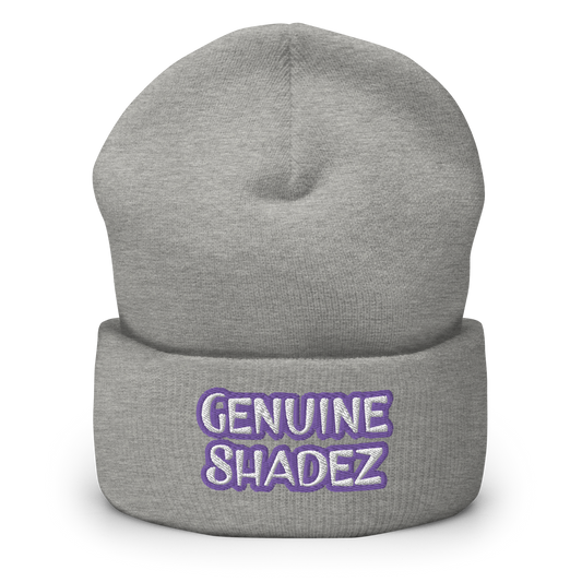 Genuine Shadez - Cuffed Beanie, grey
