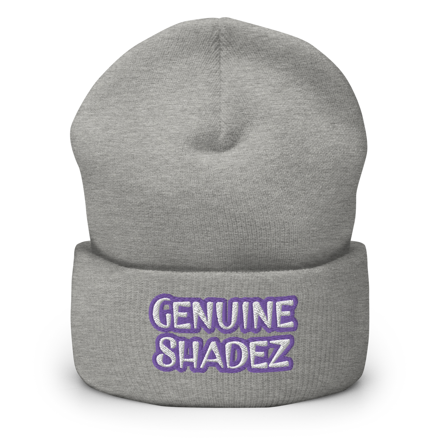 Genuine Shadez - Cuffed Beanie, grey